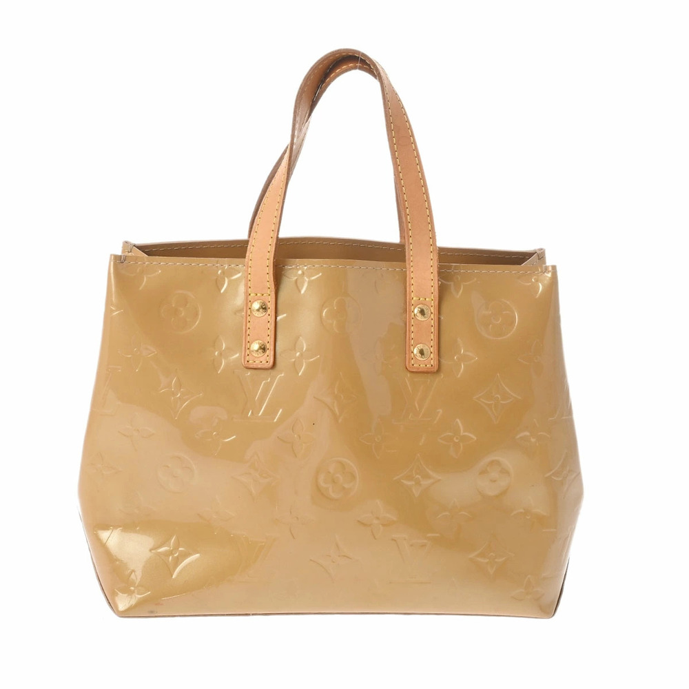 LOUIS VUITTON Vernis Lead Noisette Monogram Handbag